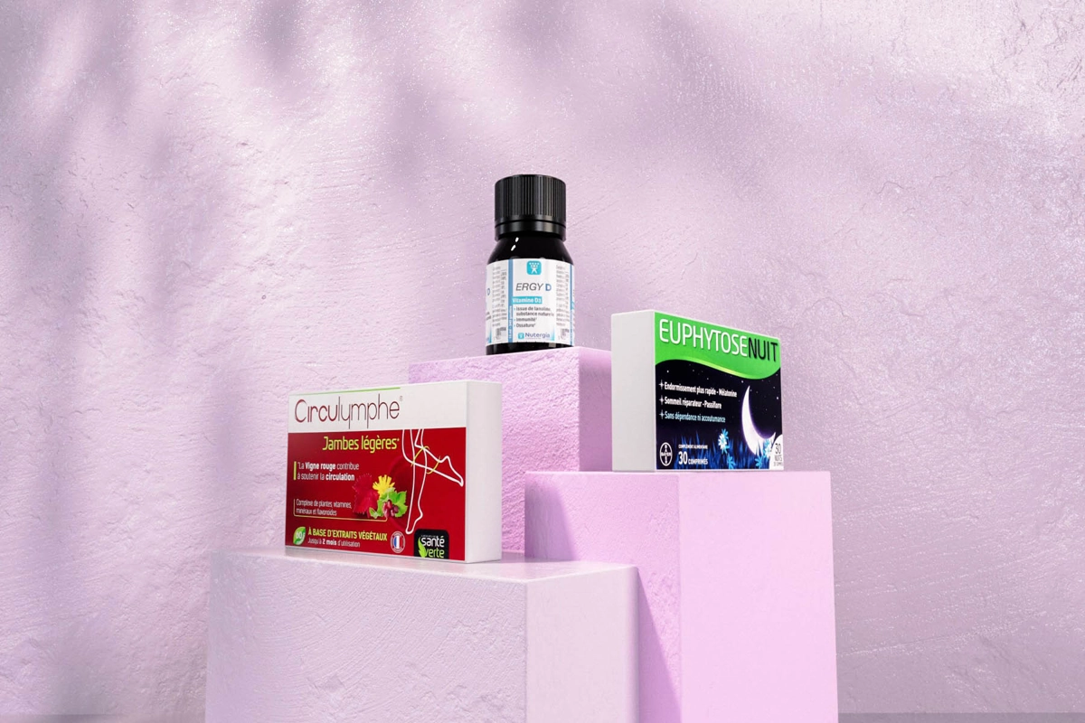 Ma Box Pharma — Création de logo, visuels 3D et site vitrine (Squarespace)